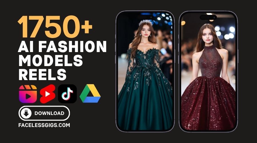 AI Fashion Models Reels Bundle Download