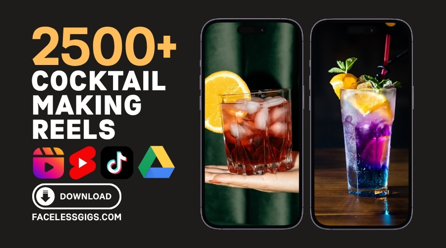 Cocktail Making Reels Bundle