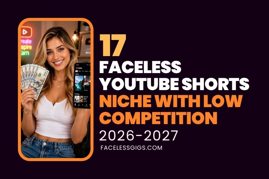 17 Faceless YouTube Shorts Niche with Low Competition 2026-27