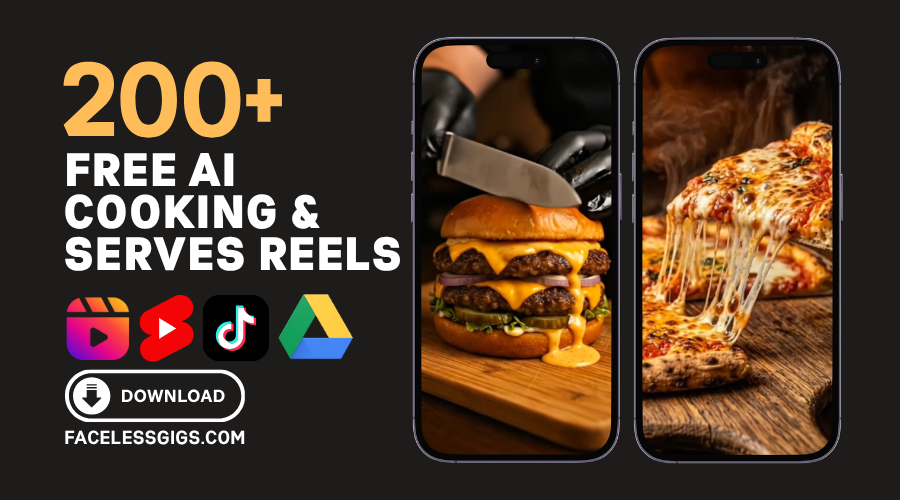 Free AI Cooking & Serves Reels